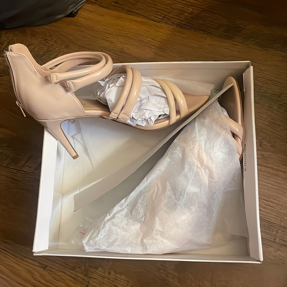 Nude size 12 heels